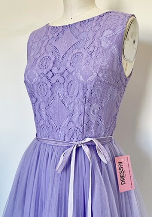 Soft Spoken Dress in Lilac
