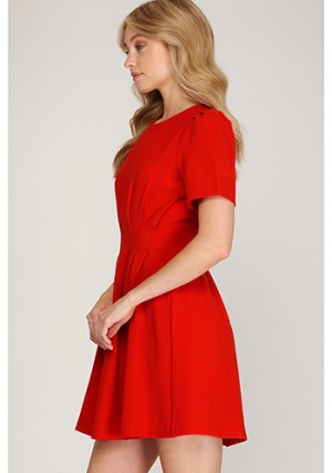 Have We Met Dress in Red
