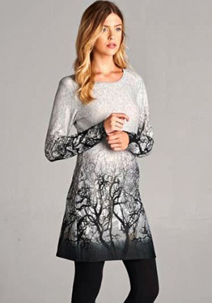 The Dark Forest Sweater Dress