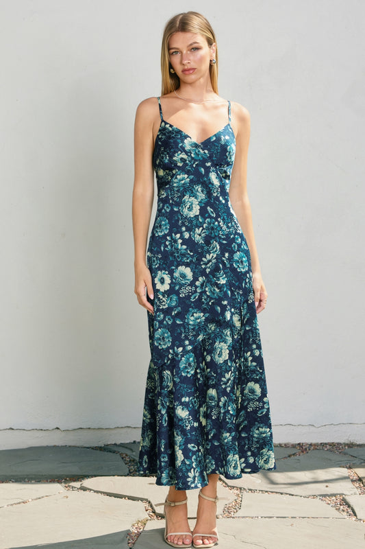 PRE-ORDER: Aren't You Sweet Dress in Blue Floral