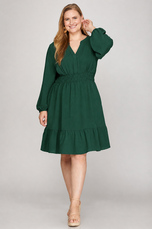 Rare Jade Dress - Plus
