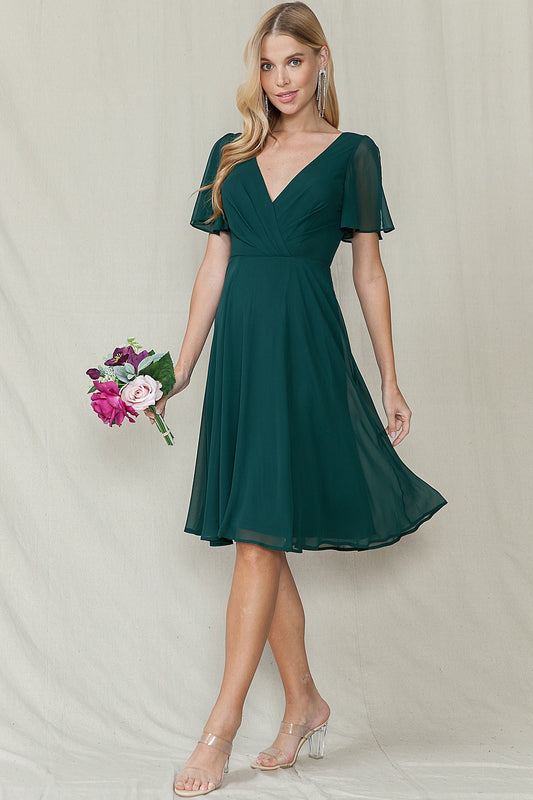 Macy Dress in Green