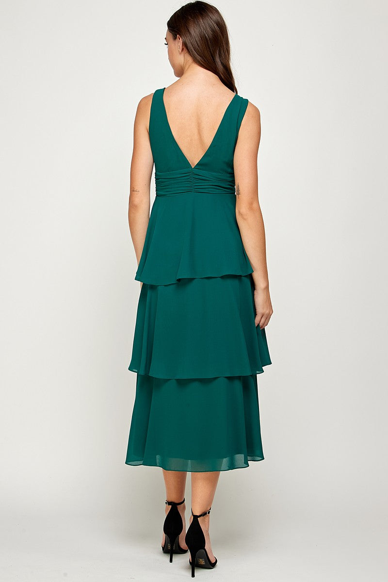 Strike a Pose Dress Green