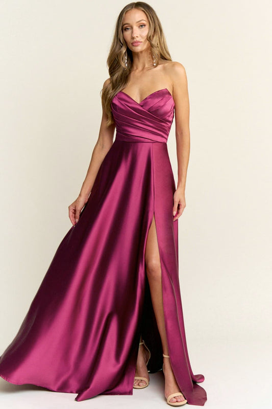 Adora Dress in Berry