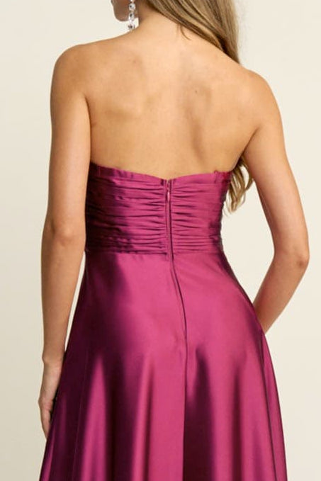 Adora Dress in Berry