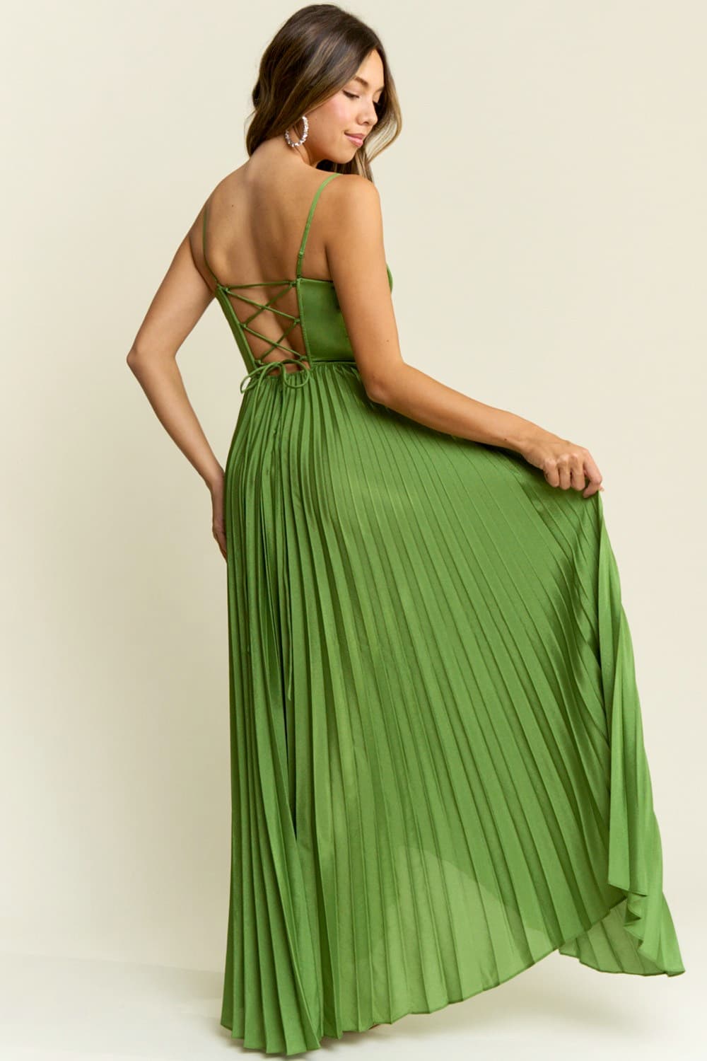 PRE-ORDER: Clara Dress in Green