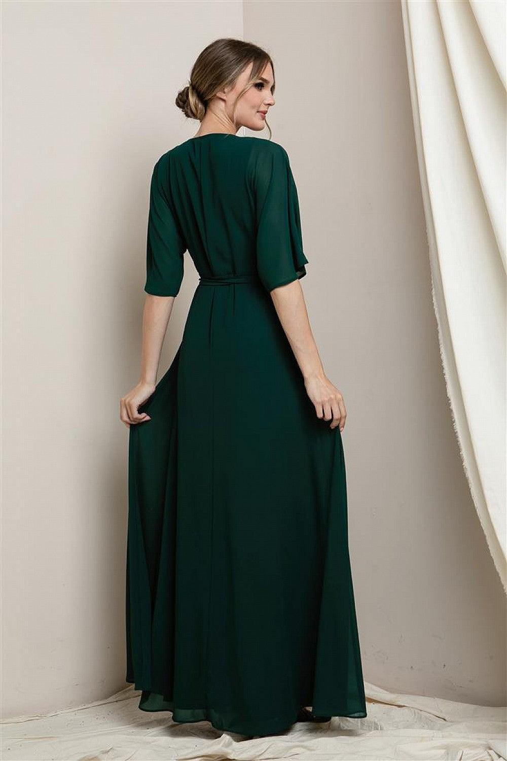 Hanako Dress in Green