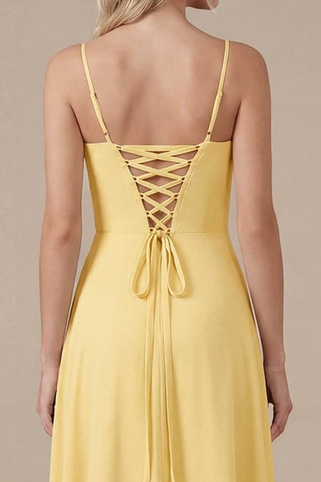 Lyndsay Dress in Yellow