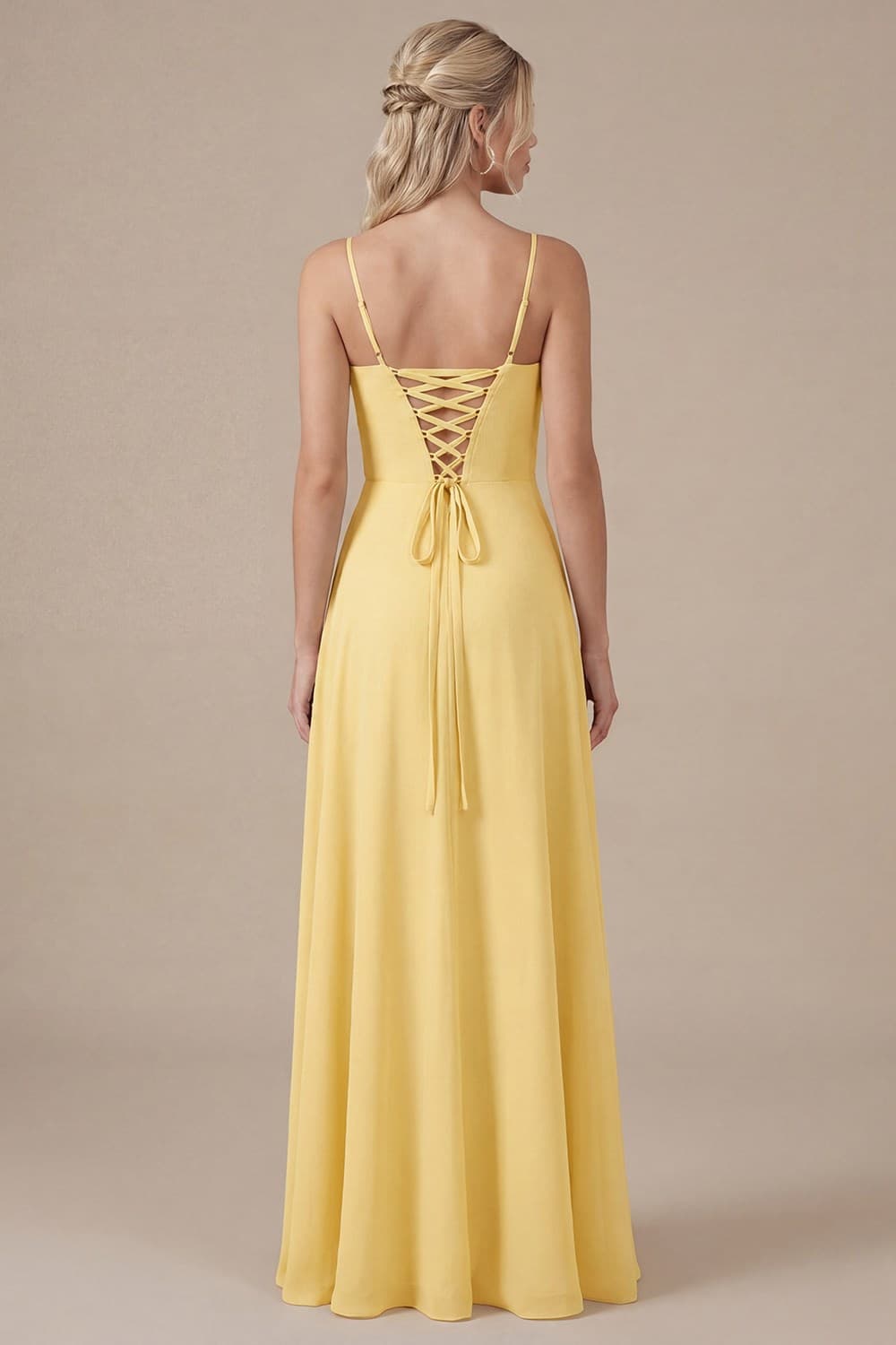 Lyndsay Dress in Yellow