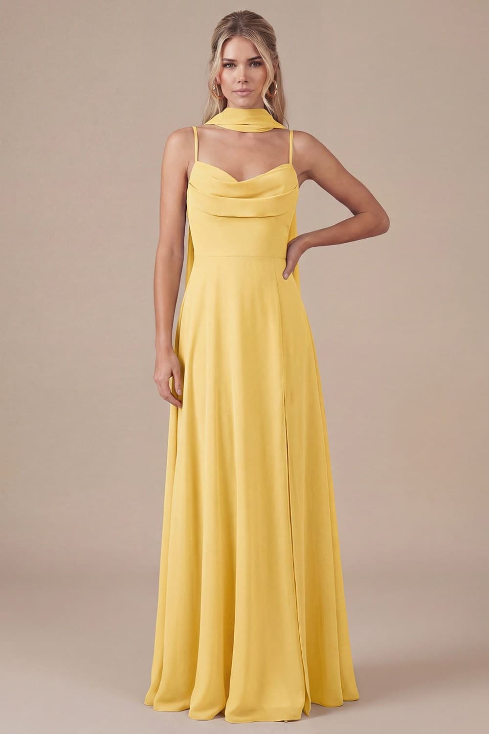 Lyndsay Dress in Yellow