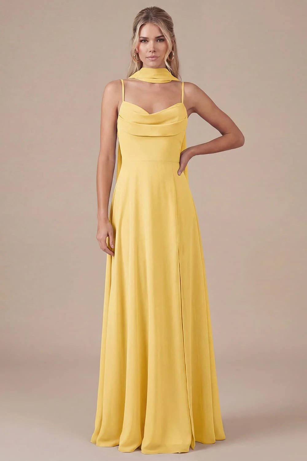Lyndsay Dress in Yellow