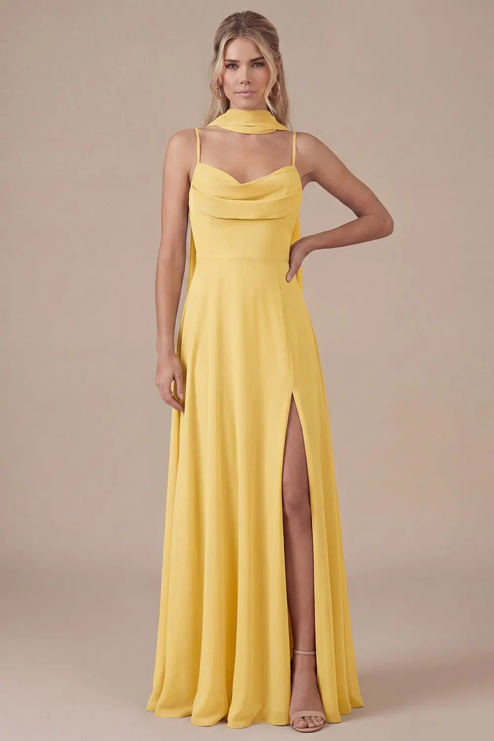 Lyndsay Dress in Yellow
