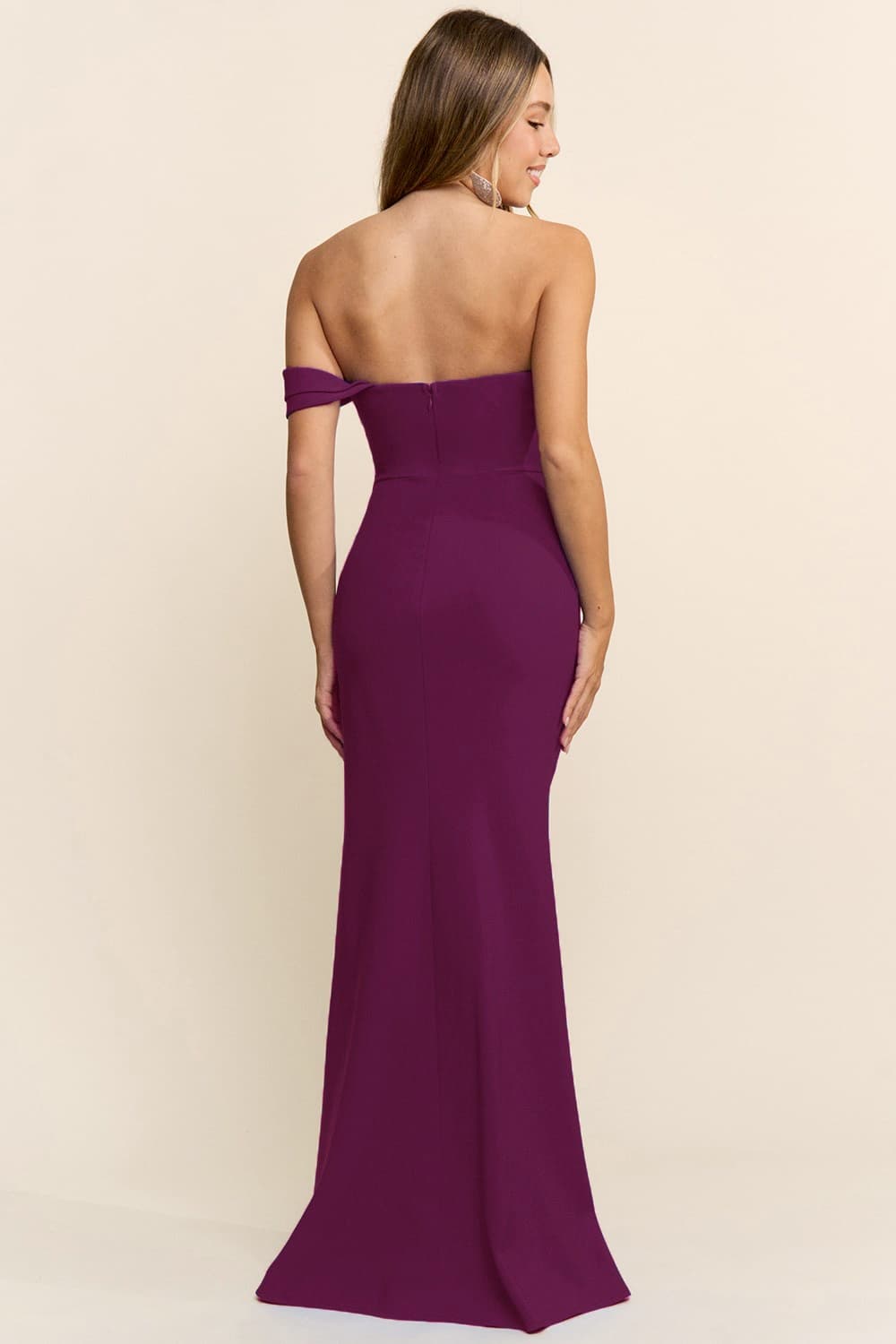 Alana Dress in Purple
