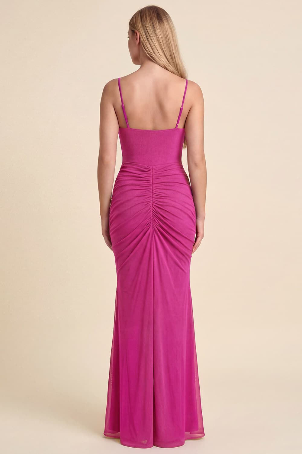 Margot Mesh Dress in Pink