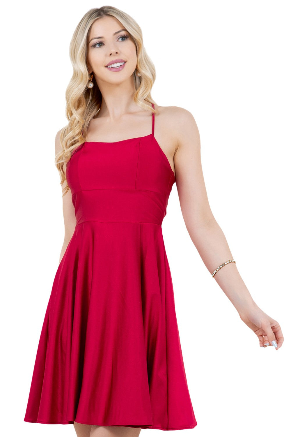 Lauren Dress in Red