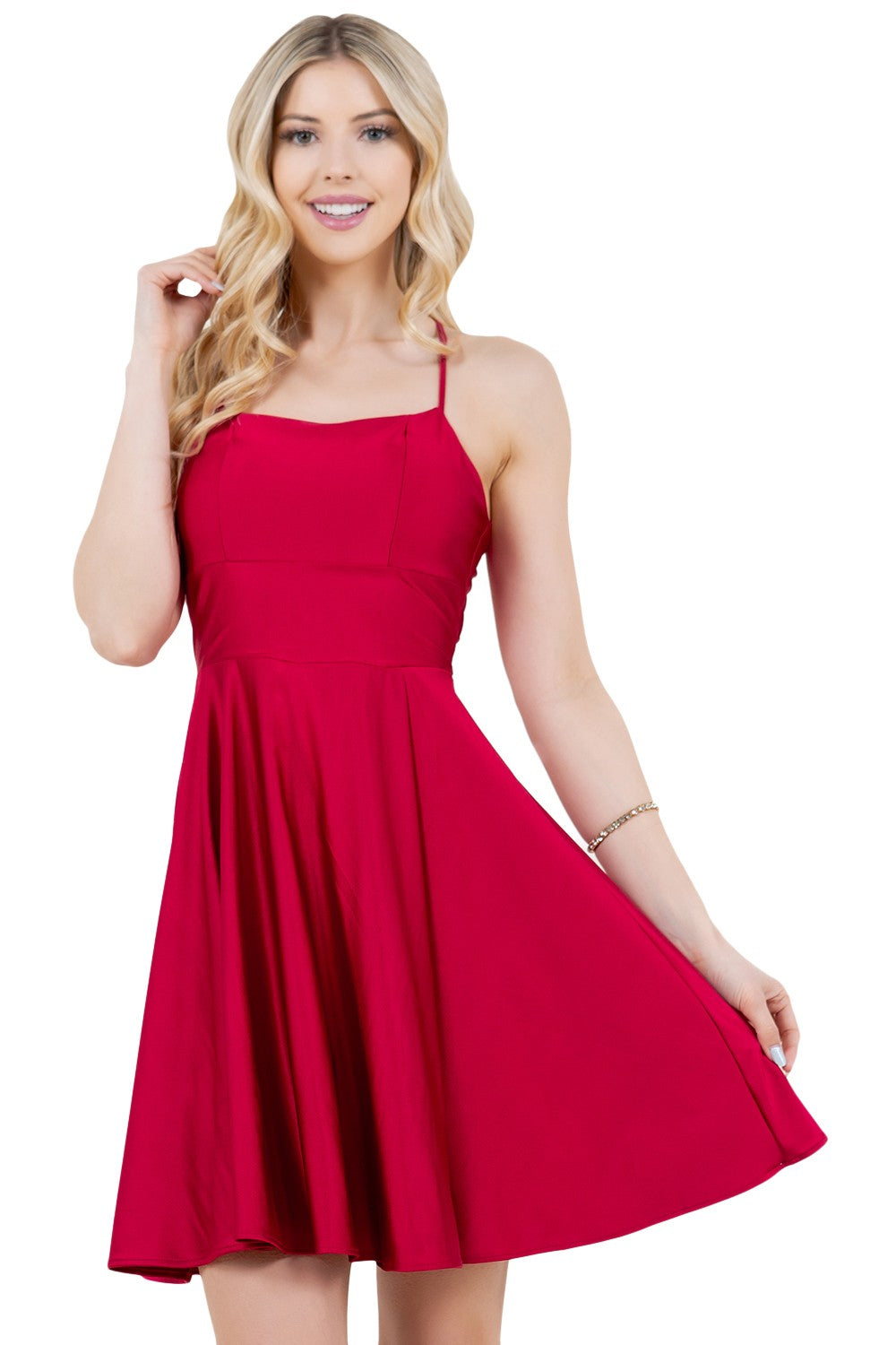 Lauren Dress in Red