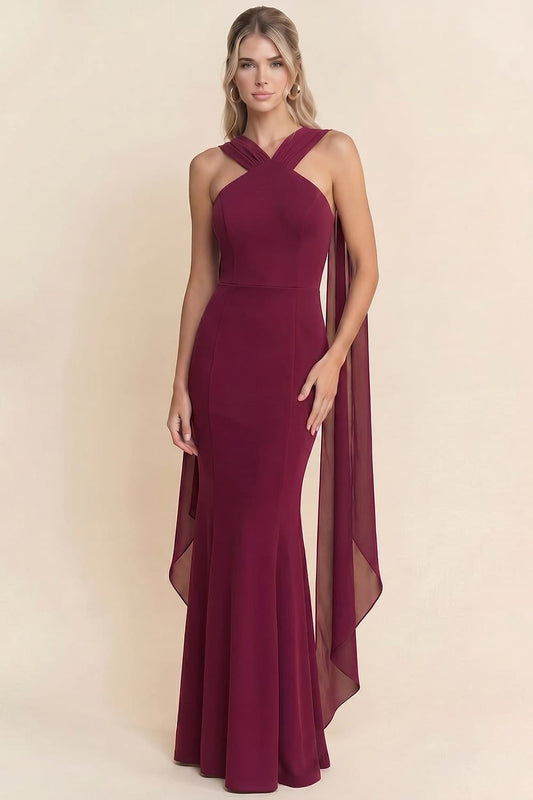 Reese Dress in Wine