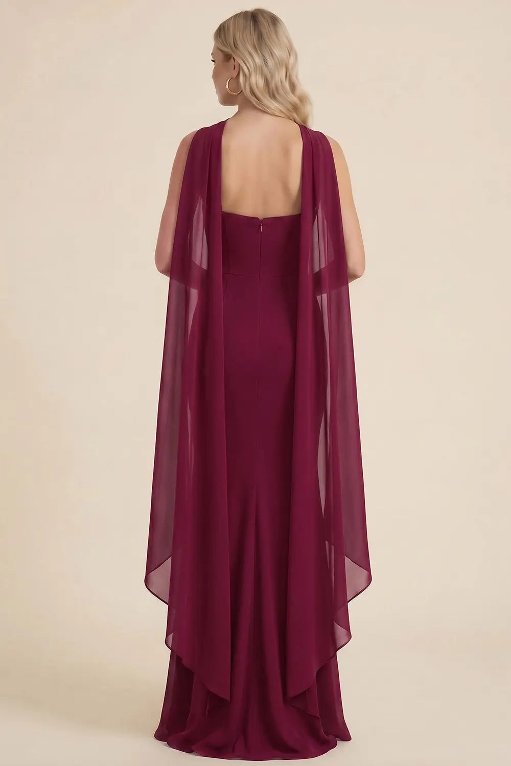 PRE-ORDER: Long Dress in Plum