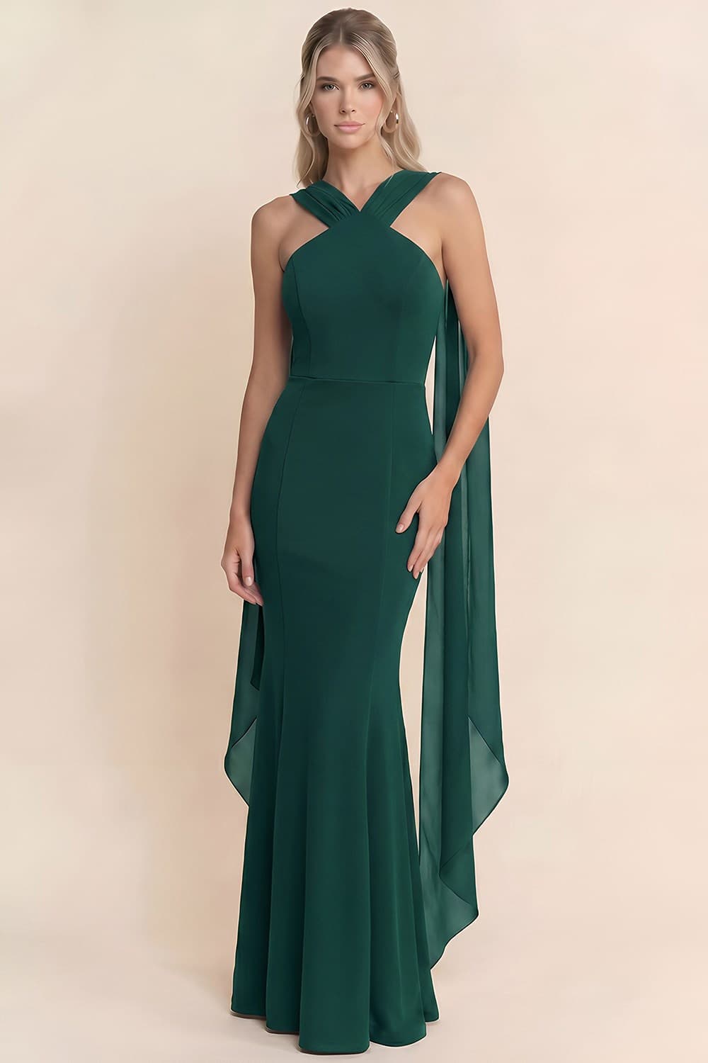 PRE-ORDER: Long Dress in Green