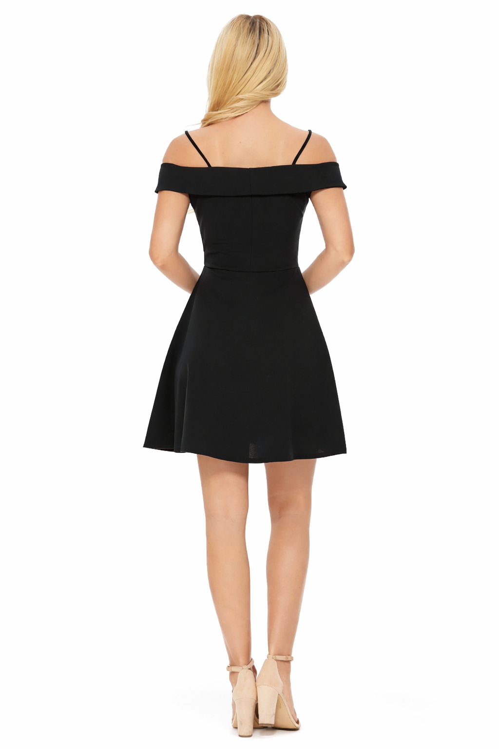 Double Date Dress in Black