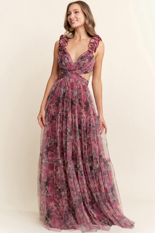 PRE-ORDER: Ivy Dress in Wine