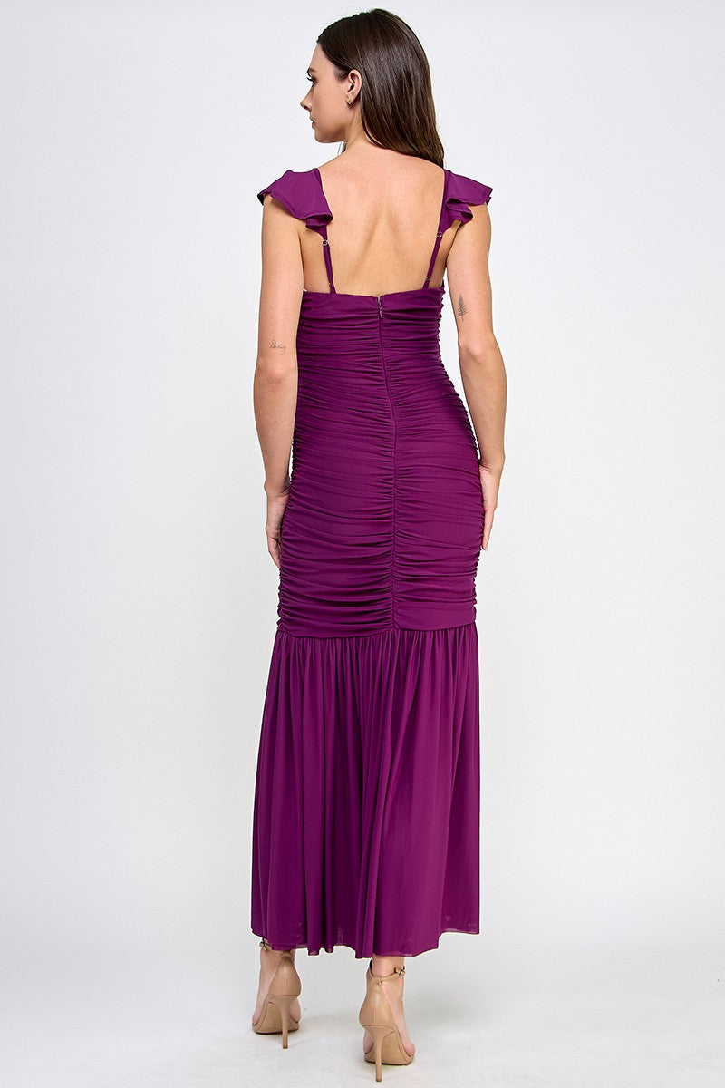 Sugar Plum Mesh Dress