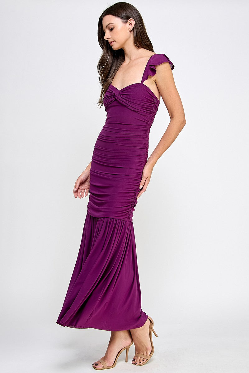 Sugar Plum Mesh Dress