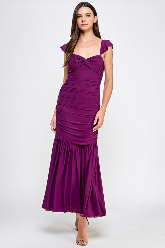Sugar Plum Mesh Dress