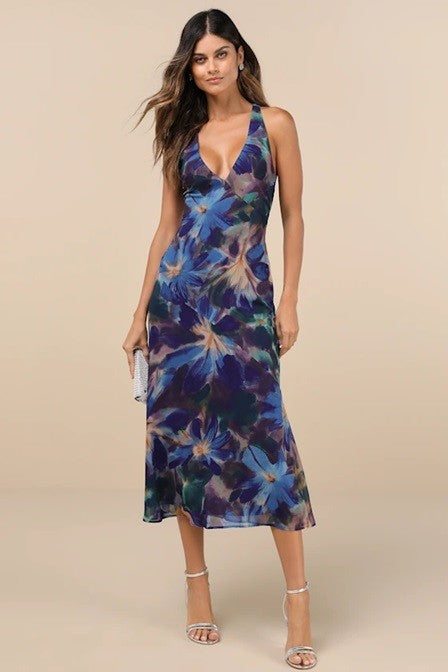 Blue Gin & Tonic Dress