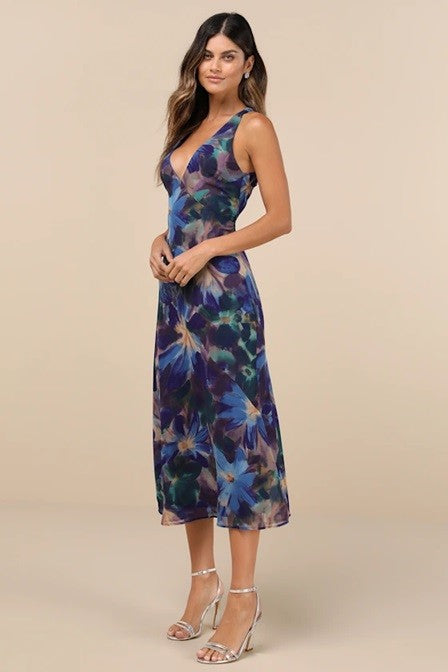 Blue Gin & Tonic Dress