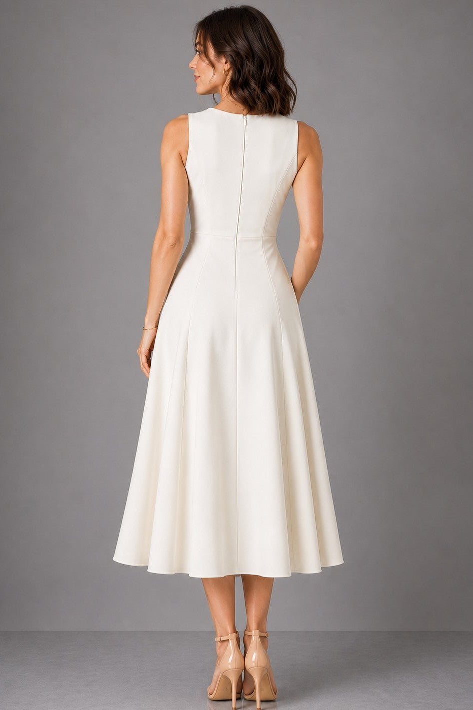 PRE-ORDER: Poise & Grace Dress Ivory
