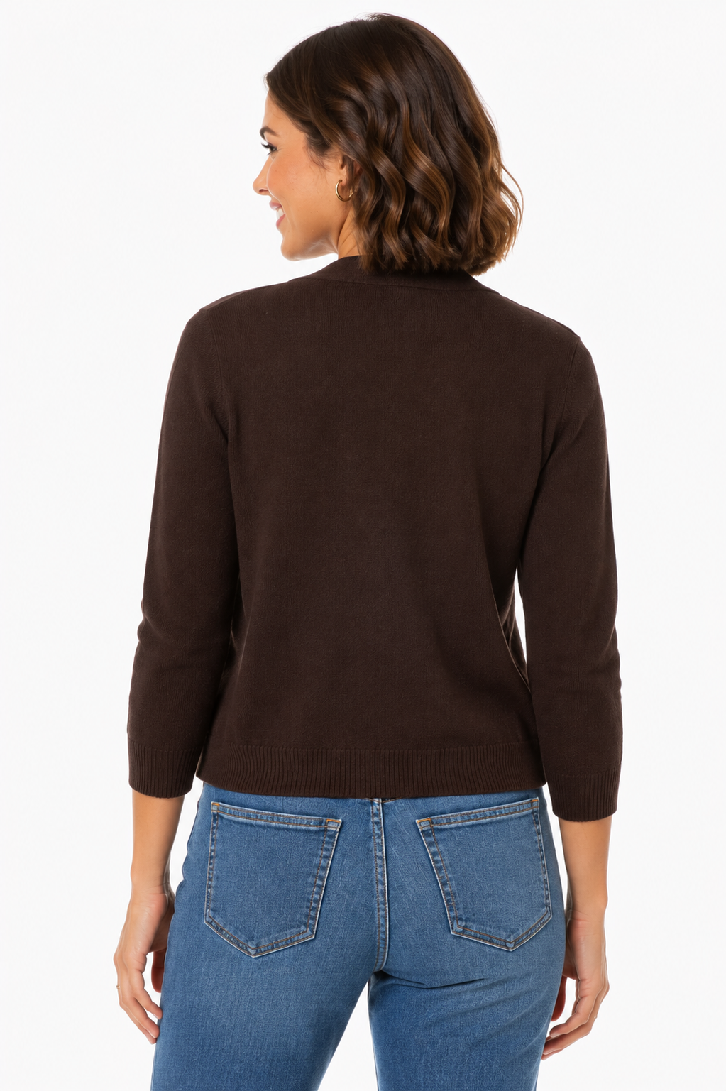 Short Cardi Chocolate