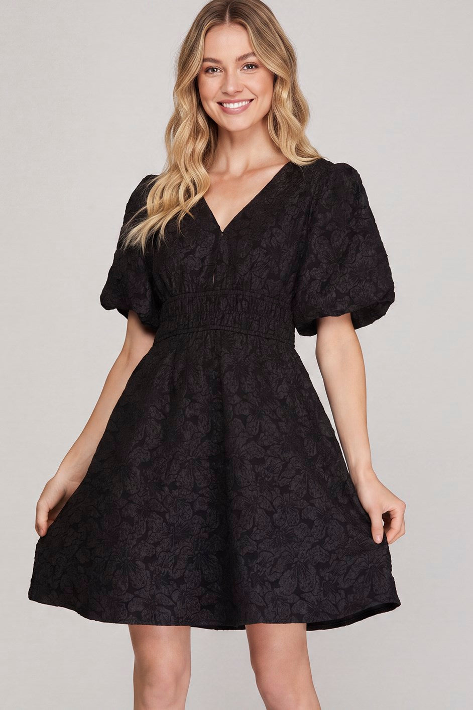 PRE-ORDER: Dont be Shy Dress Black