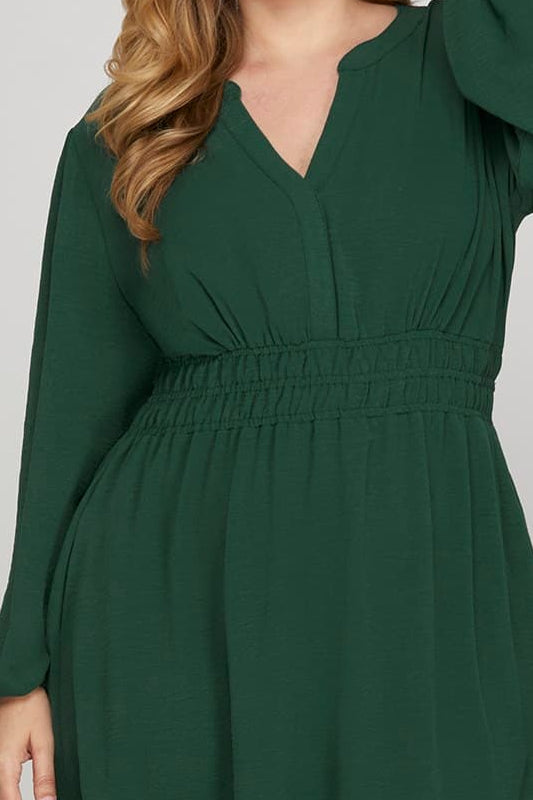 Rare Jade Dress - Plus