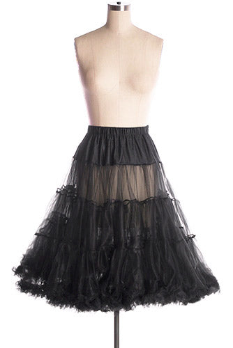 Volume Up Crinoline in Black