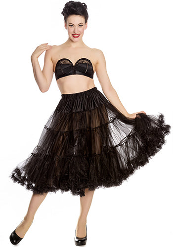 Volume Up Crinoline in Black