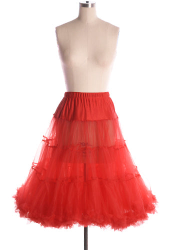 Volume Up Crinoline in Red