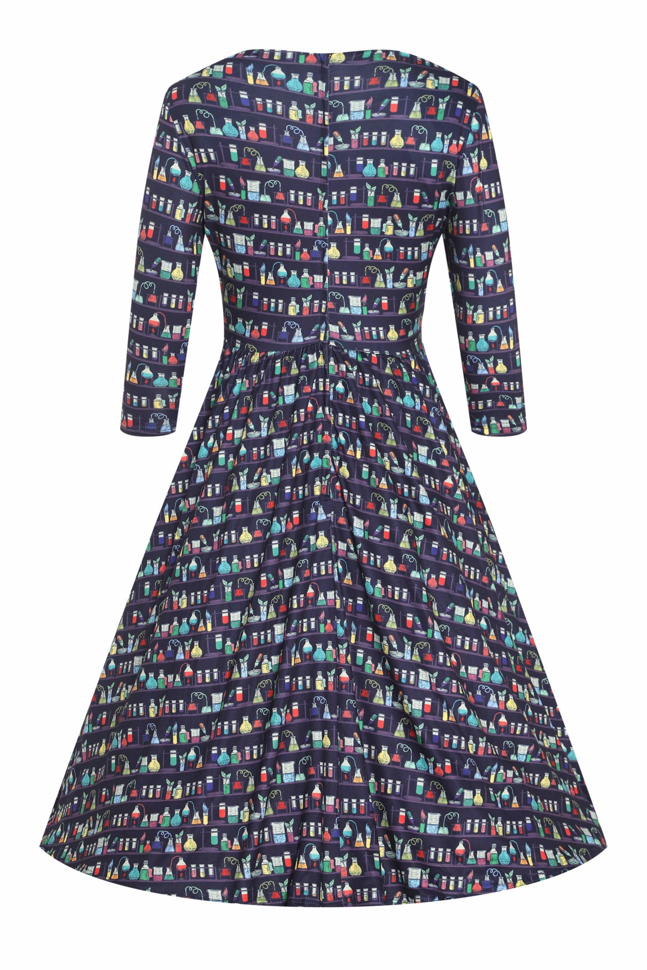 Billie Wrap Dress in Science