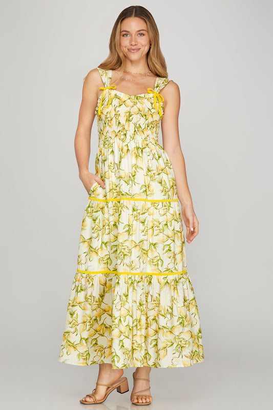 PRE-ORDER: Freshly Squeezed Maxi Dress