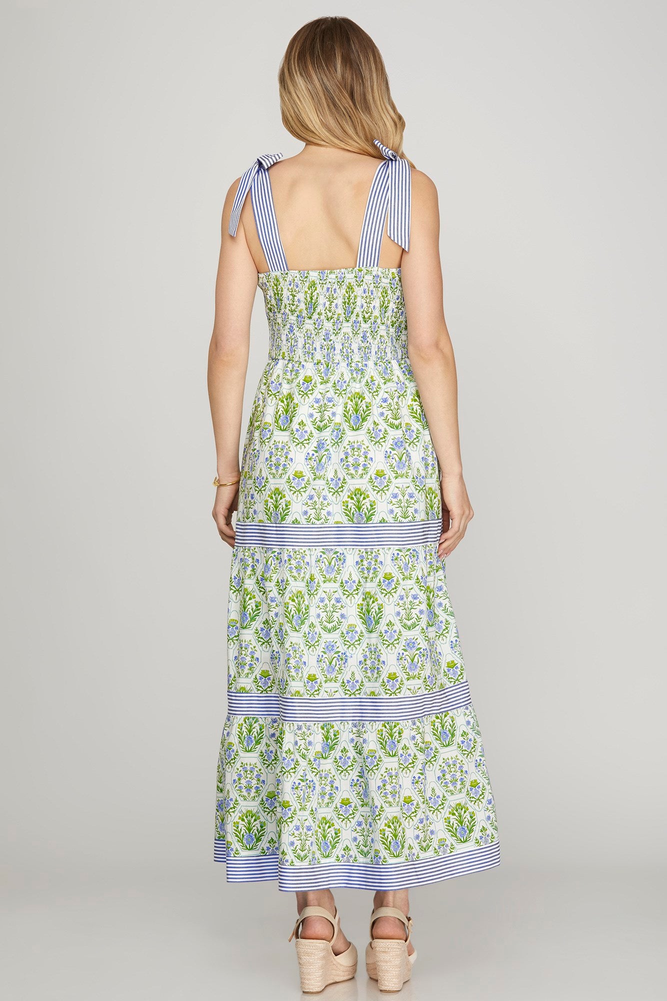 PRE-ORDER: Mansion On The Hill Dress in Blue