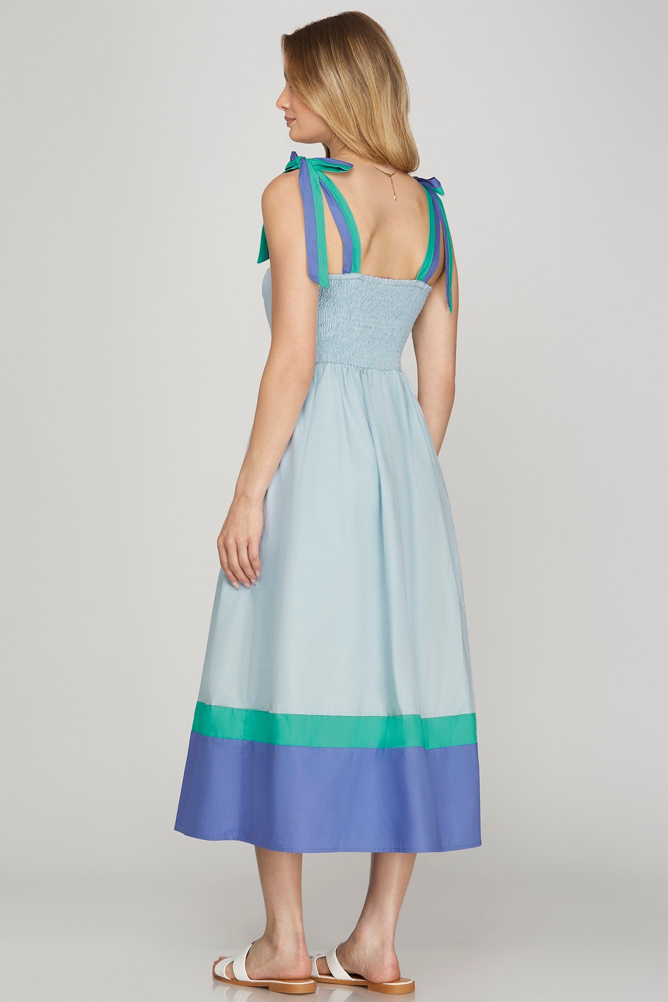 Still Water Midi Dress