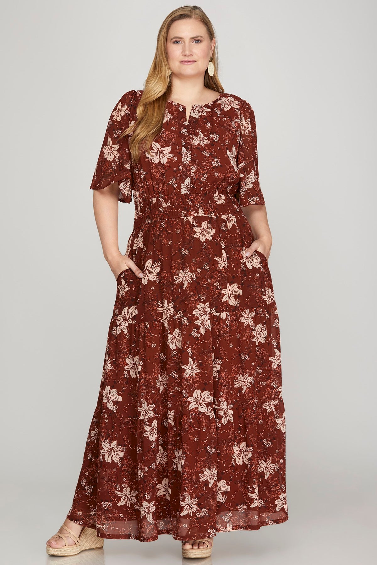 PRE-ORDER: Fleur De Lis Dress PLUS