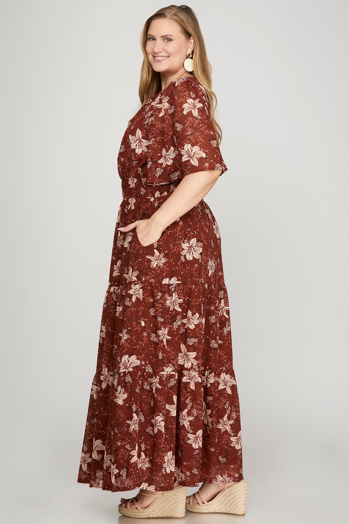 PRE-ORDER: Fleur De Lis Dress PLUS
