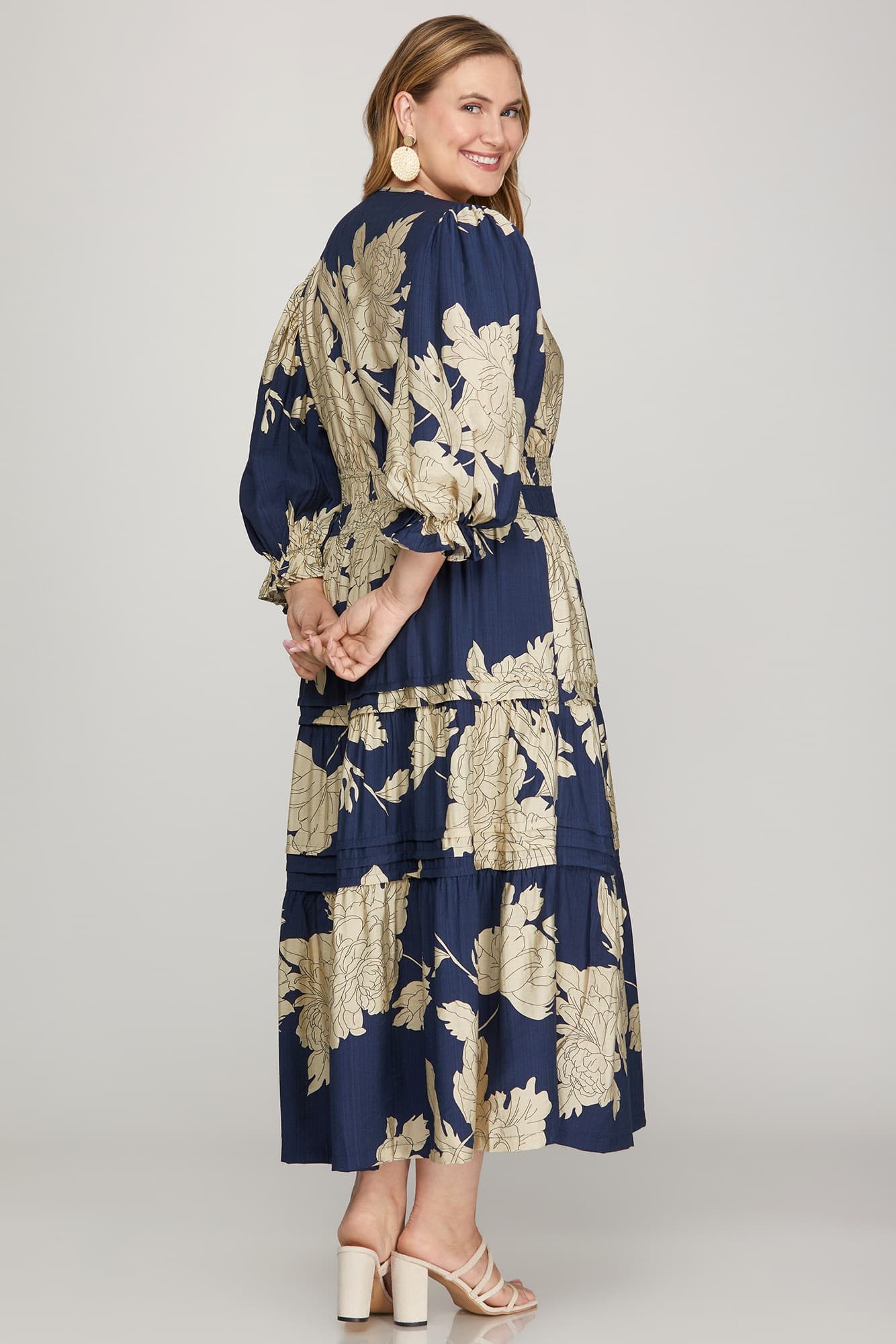 PRE-ORDER: Navy Floral Dress