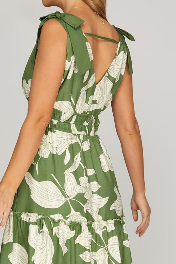 PRE-ORDER: Floral Green
