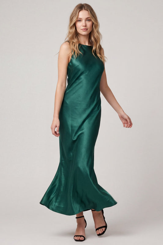 PRE-ORDER: Party in The Back Dress Green