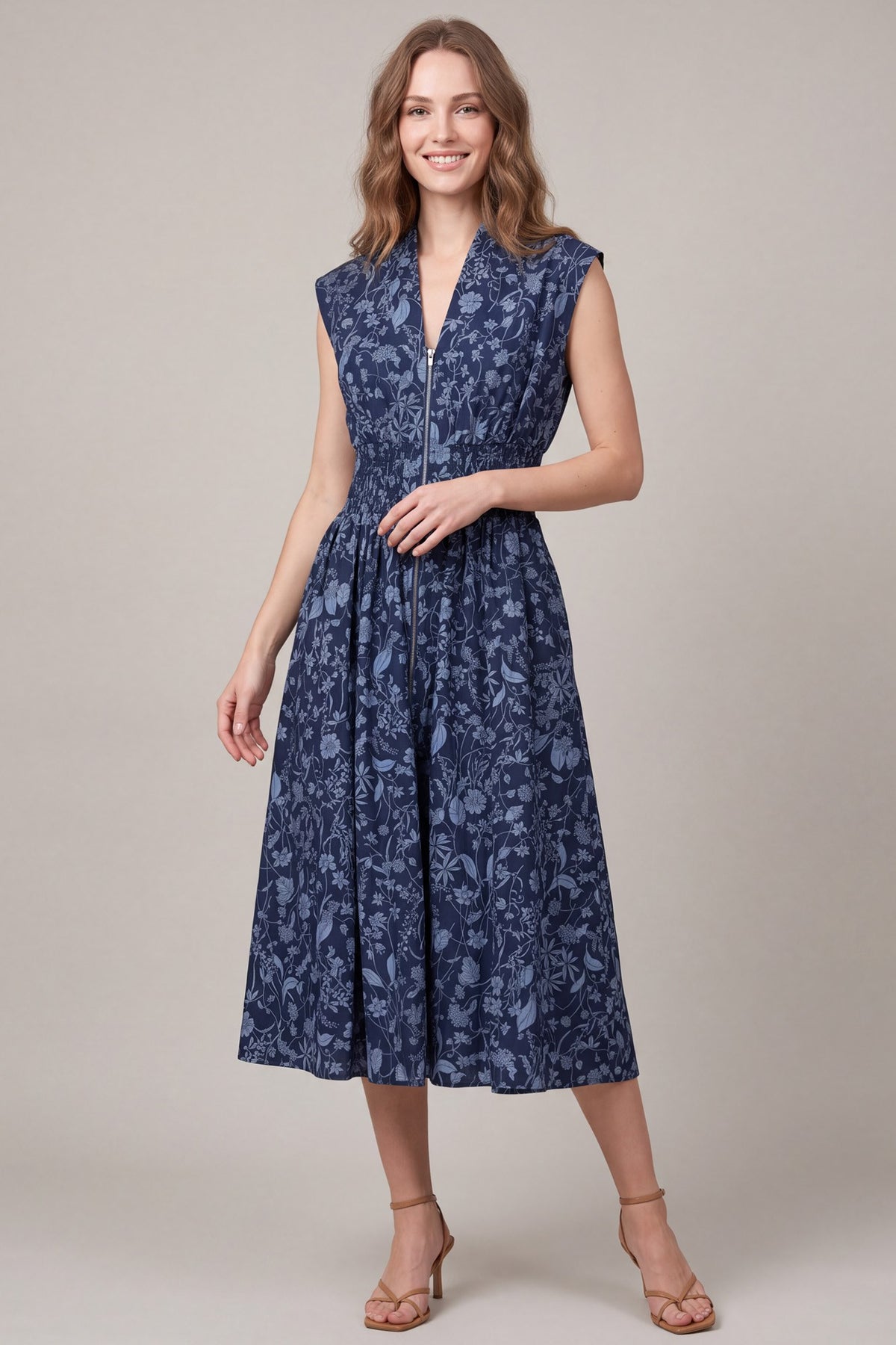PRE-ORDER: Memory Lane Dress Blue