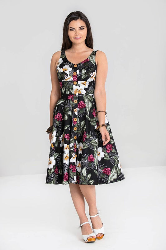 PRE-ORDER: Tahitian Dress in Black