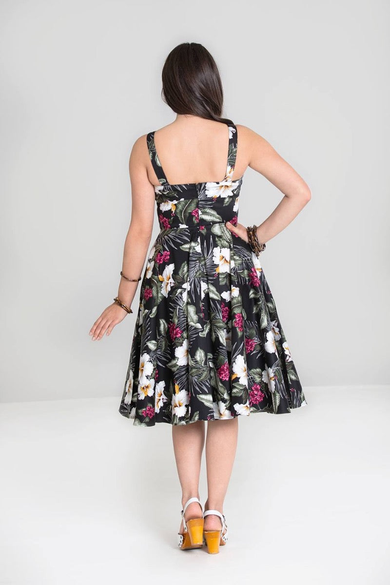 Tahitian Beauty Dress in Black