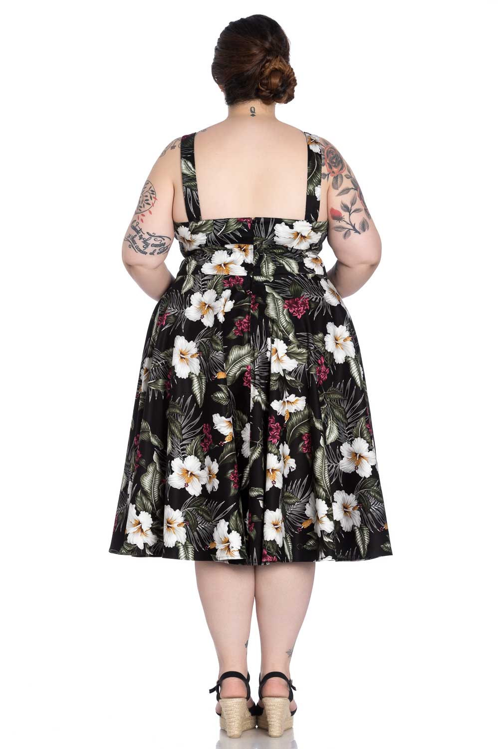 Tahitian Beauty Dress in Black